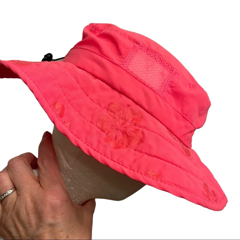Sun Protection Zone Kids UPF 50+ Hot Pink Hat